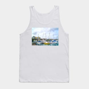 Boats at the pier Tank Top